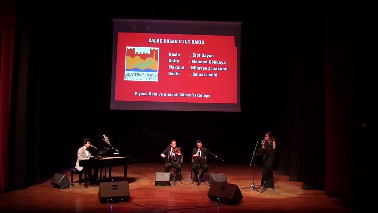 KALBE DOLAN O İLK BAKIŞ UNUTULMAZ Türk Sanat Müziği Piyano Konseri Her Telden Şarkı Keman Ney Kaval