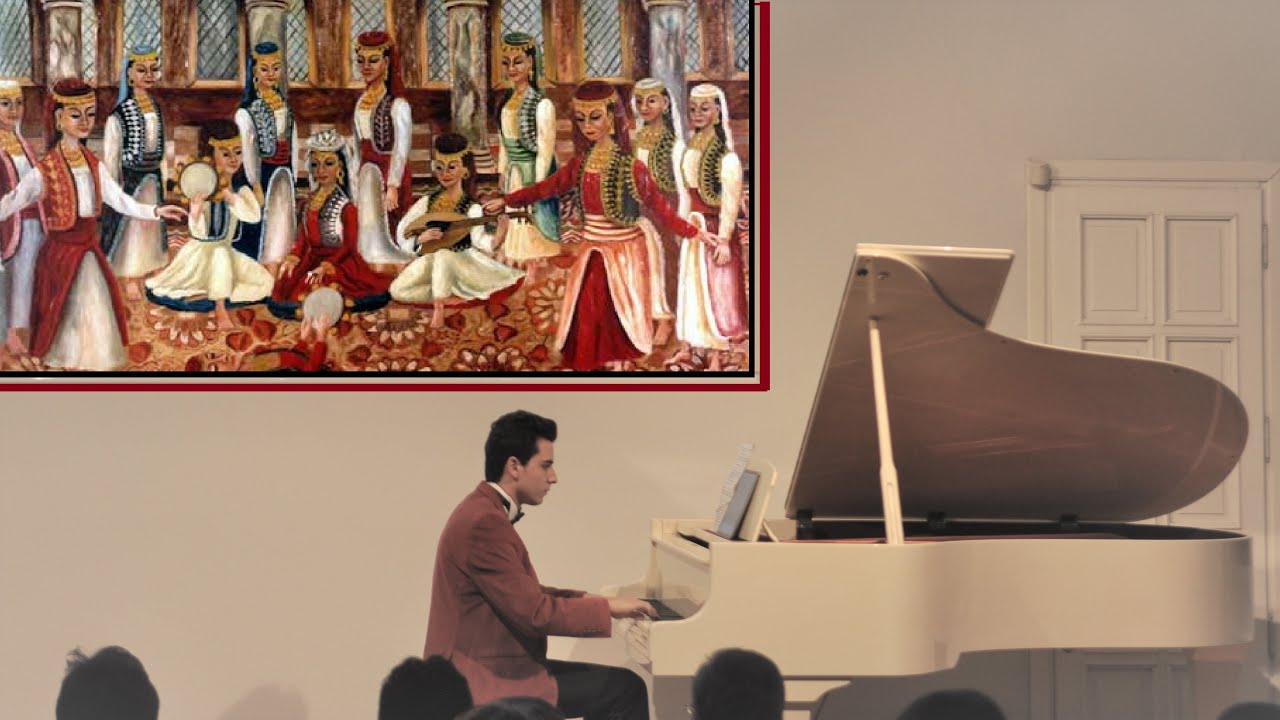 Piyano Enstrümantal ÇEÇEN KIZI Klasik Türk Müziği Tanburi Cemil Bey Osmanlı Sarayı Saz Eserleri